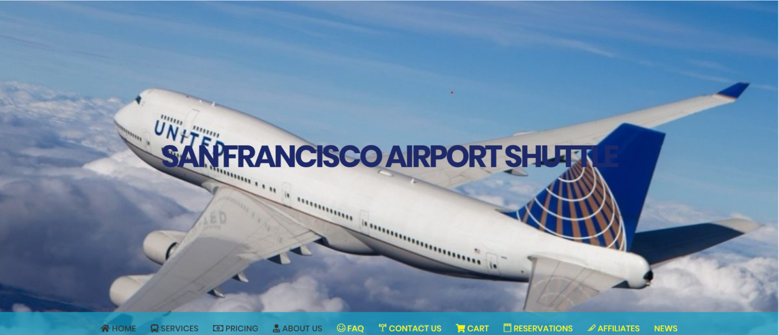 San Francisco Airport Shuttle Webhomy!